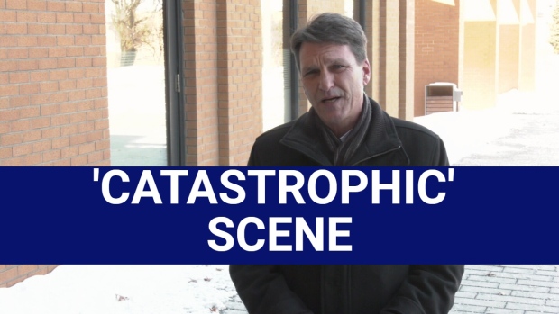 Ken Bathurst describes the catastrophic scene