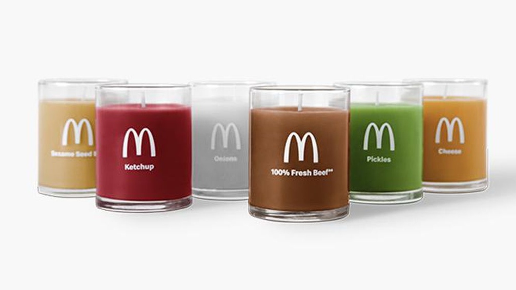 McDonald's candles