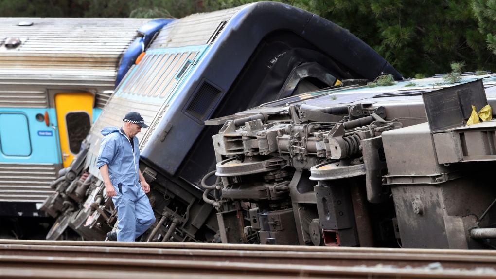 australia train derailment