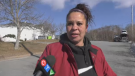 Rebecca Sparks is one of about 20 people on social assistance who have been told they need to leave the Travelodge in Dartmouth, N.S., by noon on Feb. 21, 2020.