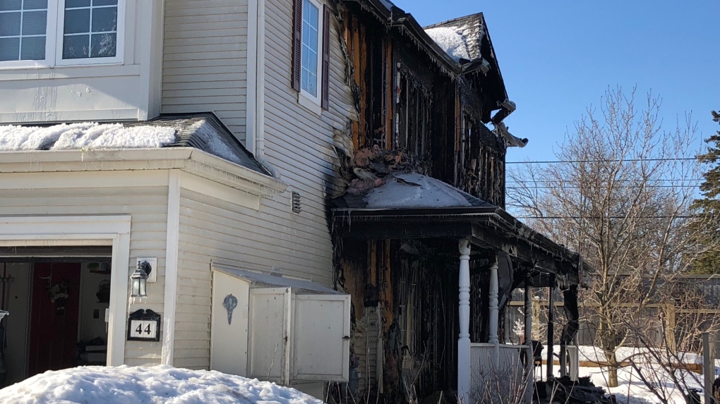 Barrhaven house fire aftermath