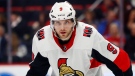In this Feb. 14, 2019, file photo, Ottawa Senators right wing Bobby Ryan plays against the Detroit Red Wings in the first period of an NHL hockey game, in Detroit. Ryan says he has been dealing with an alcohol problem, but is doing "very well" on his road to recovery. (Paul Sancya/AP/THE CANADIAN PRESS)