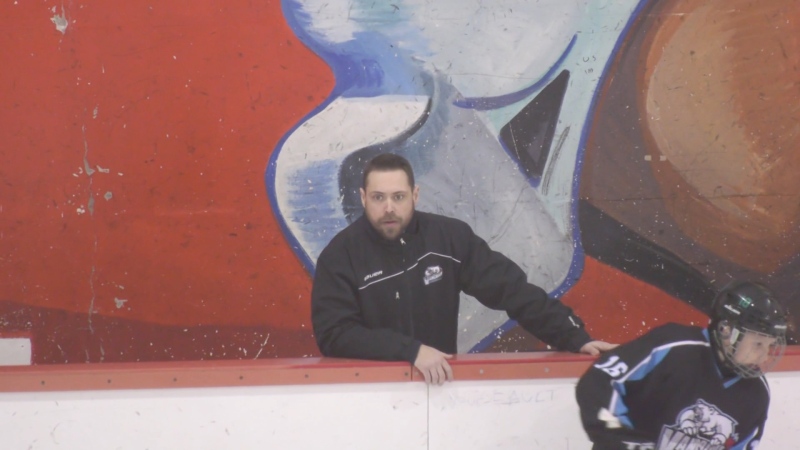 Vancouver minor hockey coach Stephen Gillis is back behind the bench, only days after receiving a life-changing kidney transplant. (CTV)