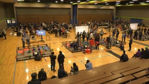 A previous FIRST Tech Challenge is pictured in B.C. in 2020. (CTV News)