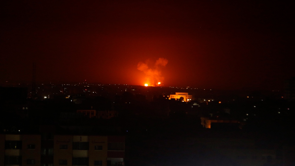 gaza air strikes