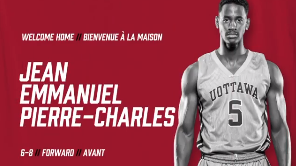 The Ottawa BlackJacks have announced Ottawa native Jean Emmanuel Pierre-Charles as their first player. (Ottawa BlackJacks / Instagram)