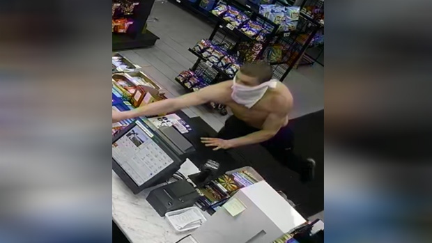 Gas station robbery