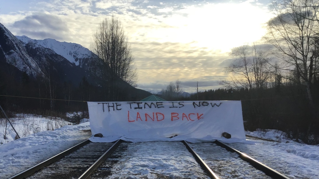 Rail blockade 