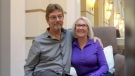 Ken Elliott and his wife, Linda. Ken was shot during an apparent home invasion on the island of Barbados. (Landon Zabloski/GoFundMe)