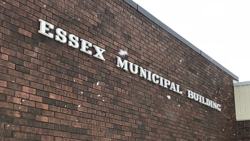 Essex town hall on Feb. 26, 2020. (Rich Garton / CTV Windsor)