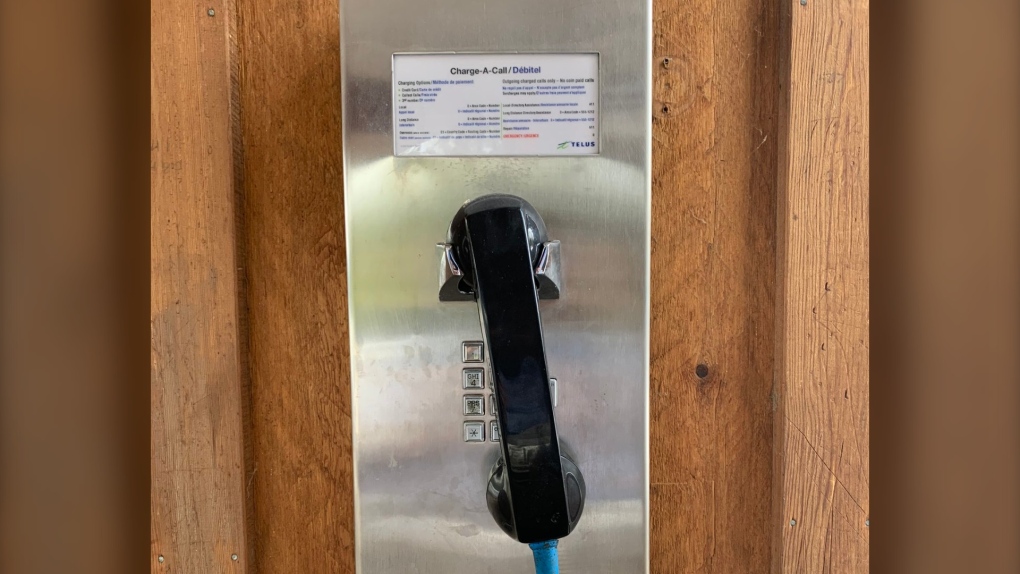 Rosswood General Store pay phone