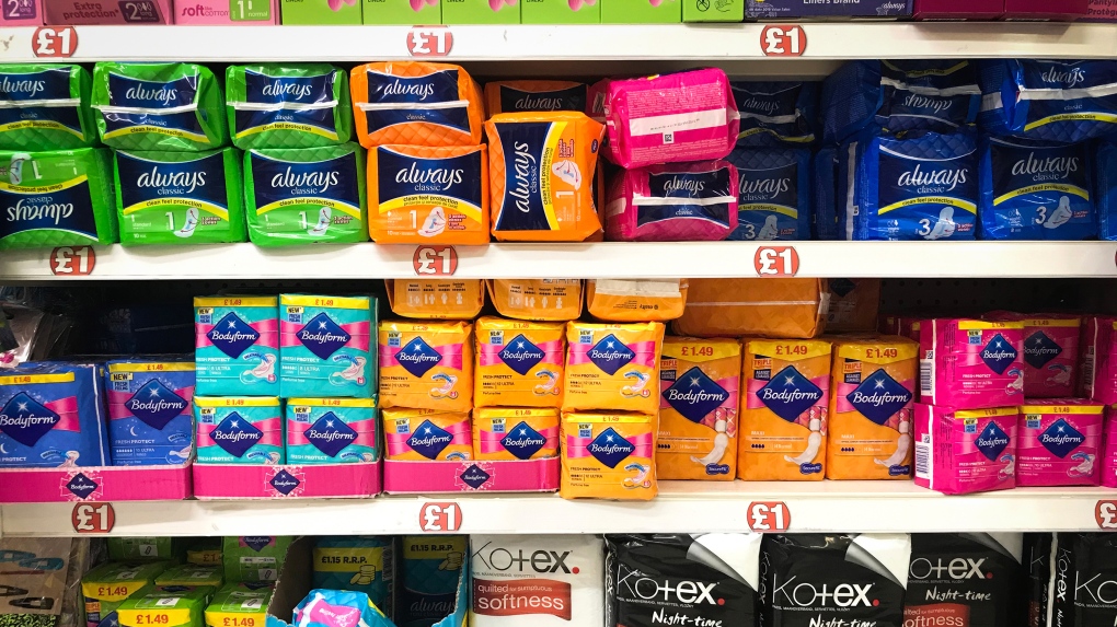 Scotland could become the first nation to ensure free universal access to pads and tampons CTV News