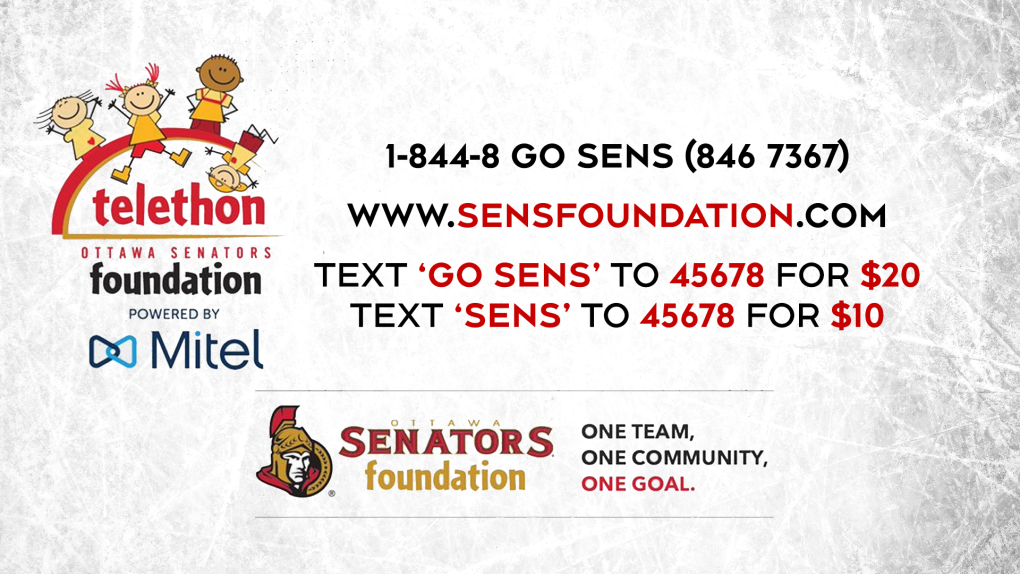 Ottawa Senators Foundation Telethon