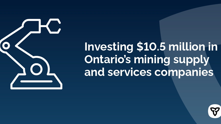Northern Ontario Heritage Fund helps mining supply