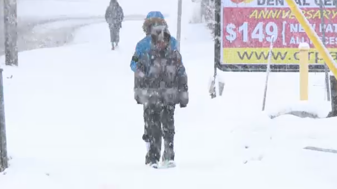 Surprise snowstorm hits Ottawa