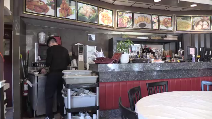 The staff of Sam's Chinese Kitchen says business has dropped substantially since the COVID-19 outbreak. (Carmen Wong/CTV Kitchener) (March 8, 2020)