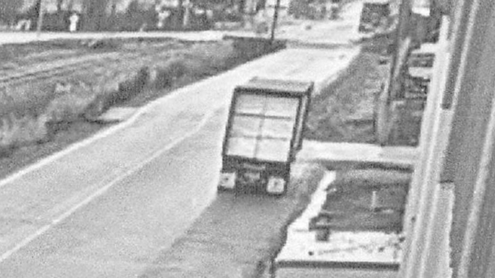 Stolen truck trailer