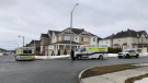 Four students were assessed by paramedics after a school bus stopped suddenly in Kanata on March 10, 2020 (Peter Szperling/CTV News Ottawa)