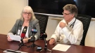 Hotel Dieu Grace Healthcare holds press conference about COVID-19 in Windsor, Ont., on Thursday, March 12, 2020. (Michelle Maluske / CTV Windsor) 