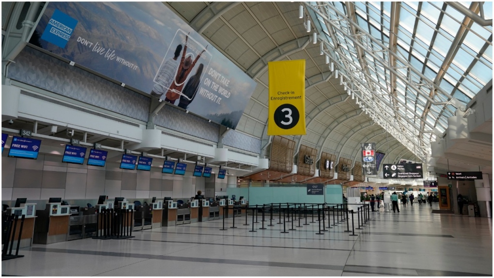 Toronto Pearson International Airport Unusually Empty Amid Covid