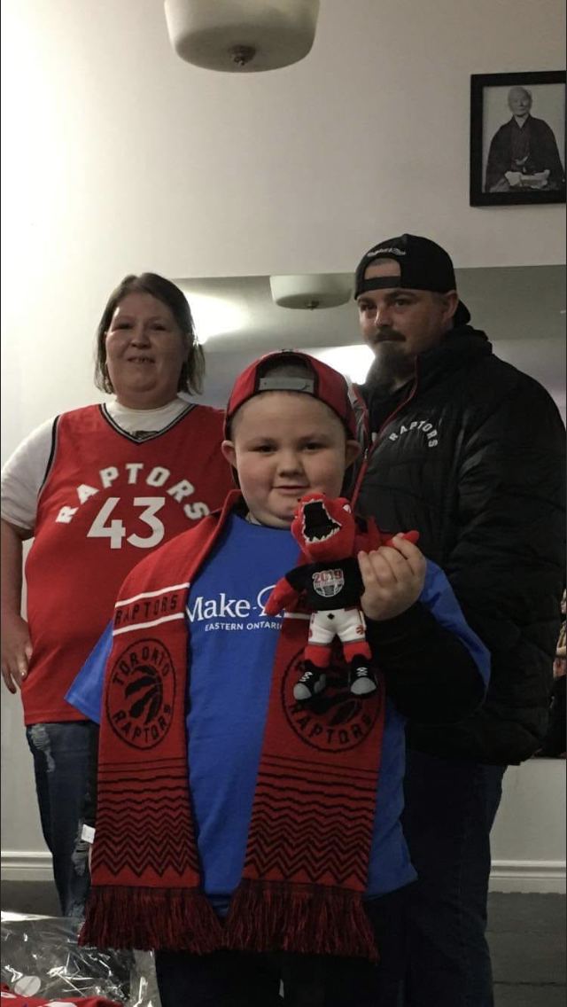 Gary Church's Make-A-Wish day with the Toronto Raptors was postponed due to COVID-19