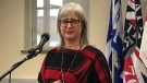 City of Saskatoon director of emergency management operation Pamela Goulden McLeod speaking during a news March 17, 2020 conference.