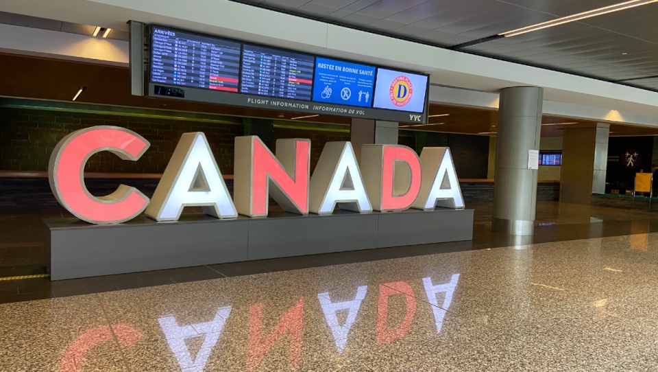 calgary airport travel restrictions