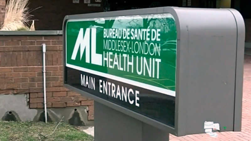 Middlesex-London Health Unit headquarters. (CTV file photo)
