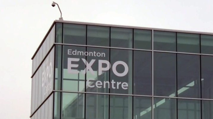 Expo centre opens to homeless