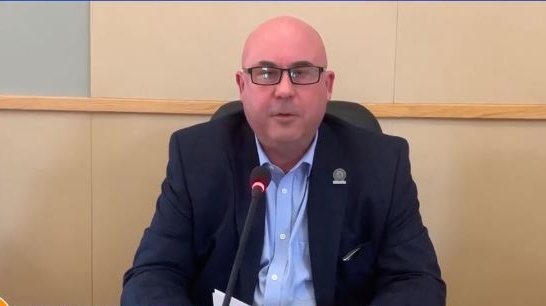 Huron-Kinloss Mayor Mitch Twolan makes a Facebook address on March 30, 2020. (Facebook)