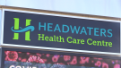 Headwaters Health Centre in Orangeville, Ontario. (Mike Arsalides/CTV News)
