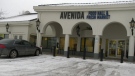Police are searching for suspects who they say broke into the Avenida Food Hall early Friday morning.