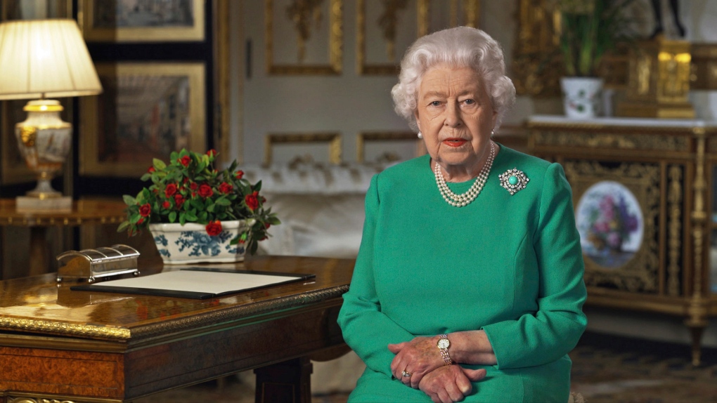 Queen Elizabeth addresses the nation