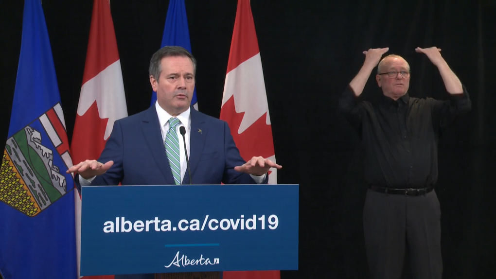 Jason Kenney, April 6 2020, COVID-19 projections