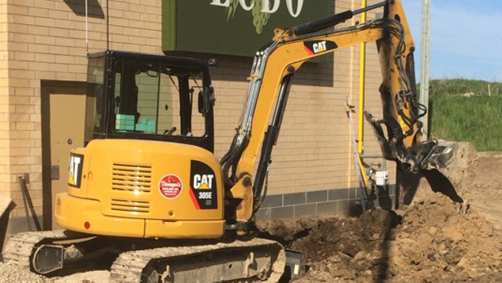 Perth OPP are searching for this excavator