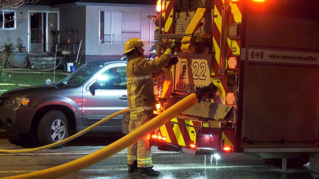 Cambie Street fire