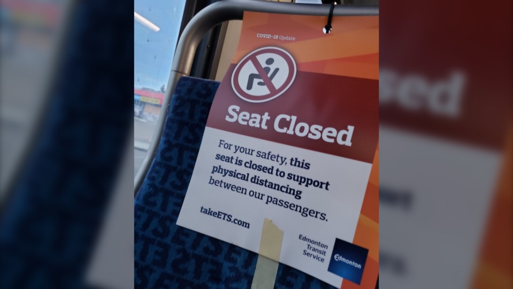 ETS Seat Closed sign