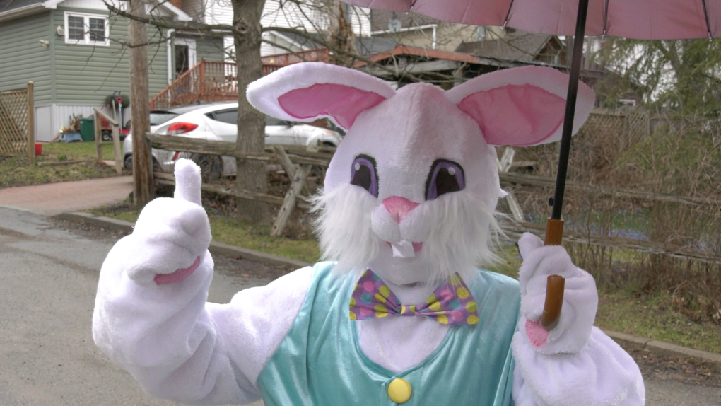 Easter Bunny visits Brockville