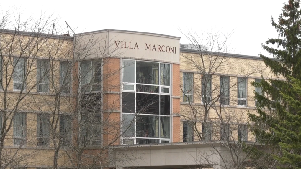 Villa Marconi Long Term Care Center featured in Yes Chef Christmas movie