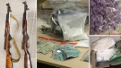 Kingston Police say a months-long drug investigation led to seizures of $459,000 worth of drugs and other items (Photos: Kingston Police)