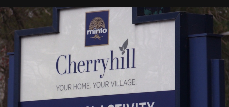 A resident at a Cherryhill Boulevard apartment building has tested positive for COVID-19.
(Reta Ismail / CTV London) 