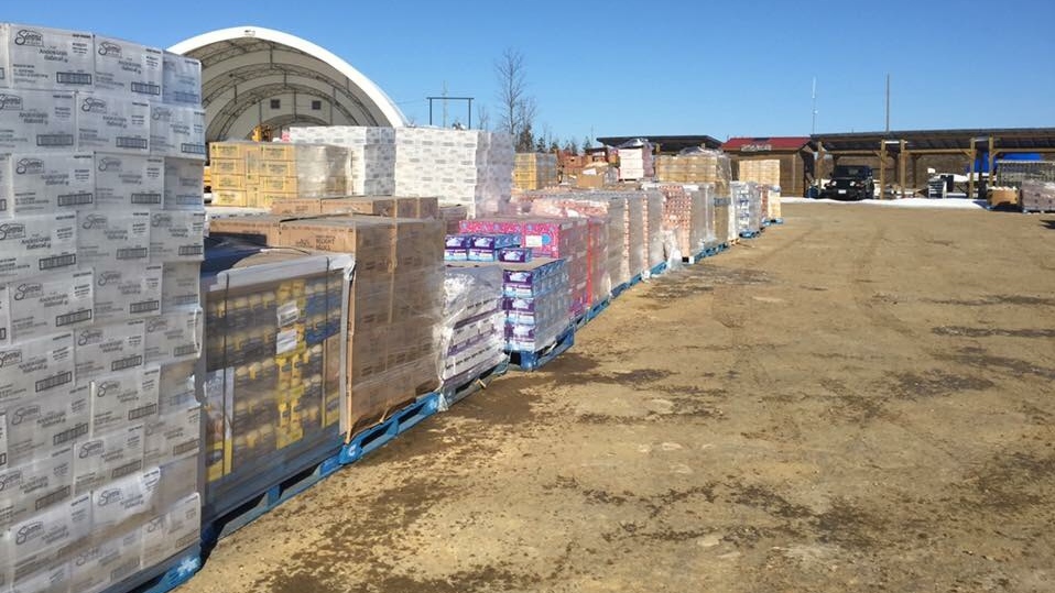 Hundreds of thousands of pounds of food from Toron