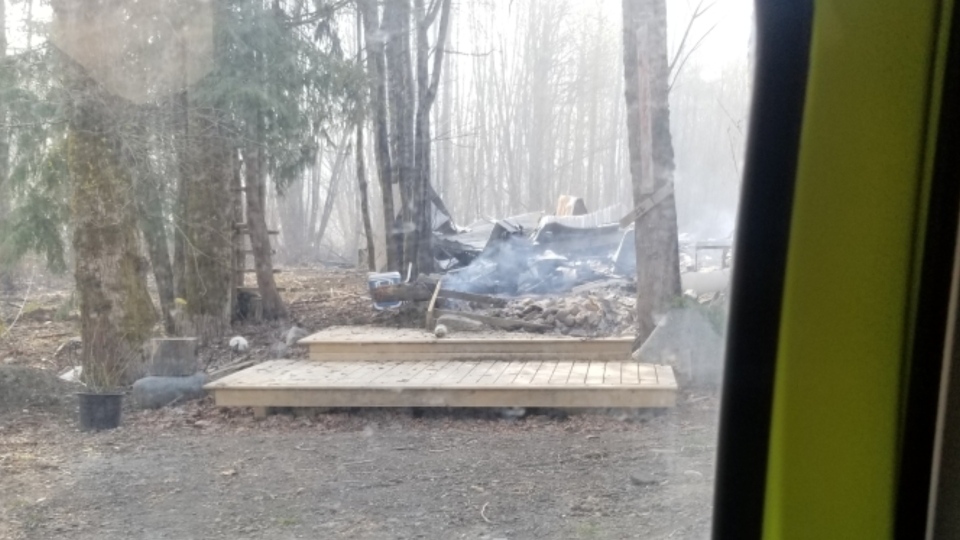 Wildfire damage