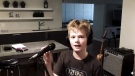 10-year-old Ryan Bottomley wrote and record the song "COVID-19 Heroes" to pay tribute to his parents and all health care workers (Photo courtesy: Facebook/CHEO)