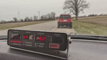 Police say the woman was recorded driving 132 km/hr in a posted 80 km/hr zone. (Courtesy Chatham-Kent police)