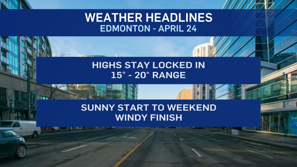 Edmonton weather for Friday, April 23 CTV News