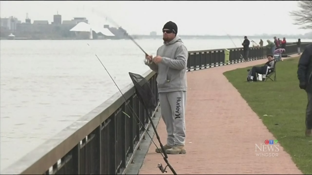 Detroit River fishing