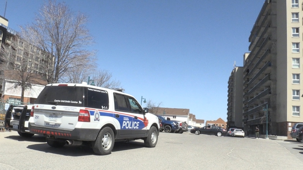 Sudbury police at scene of suspected stabbing