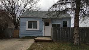 A 16-year-old boy was found dead in this home in the 1000 block of Princess Street on April 23, 2020 (Taylor Rattray / CTV News Regina)