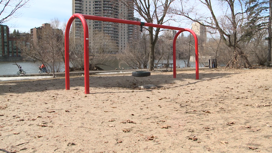 Empty playground Ottawa